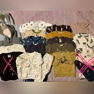 Boy neutral bundle little and lively parade Kyte Belan j 0-6 months